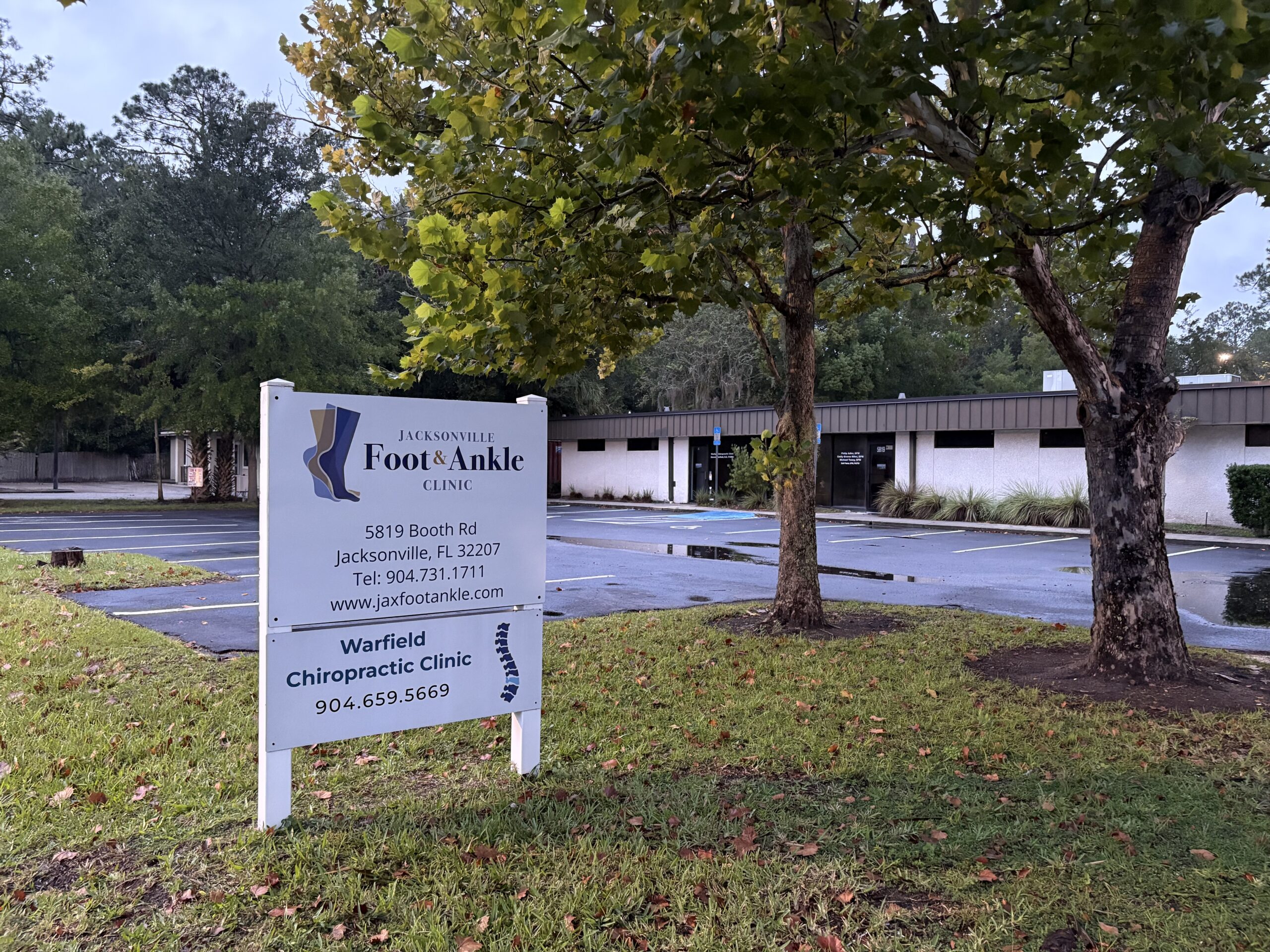 Jacksonville Foot & Ankle Clinic office